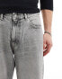 Tommy Jeans Aiden baggy tapered jeans in grey