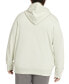 Plus Size Cotton French Terry Logo Hoodie