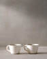 Set of 2 - cup 22 cl