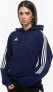 Adidas Bluza damska adidas Tiro 24 Hooded granatowa IR7507 S