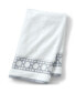 Premium Supima Cotton Cane Weave Jacquard Border Hand Towel