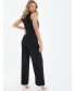 Women's Buckle Frill Detail Palazzo Jumpsuit