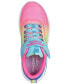 Little Girls Rainbow Cruisers Light-Up Fastening Strap Casual Sneakers from Finish Line