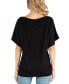 Loose Fit Dolman Maternity Top with Wide Sleeves