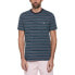 ORIGINAL PENGUIN Coolmax Ao Jacquard Stripe short sleeve T-shirt