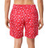 2xist Men's Catalina Red Woven Printed Swim Trunks Sz. L 147379