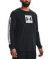 Men's Sportstyle Boxed Logo Graphic Long-Sleeve Shirt