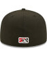 Men's Black Indianapolis Indians Authentic Collection Team Alternate 59FIFTY Fitted Hat