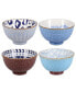 Ooh LaLa Mix and Match 10 Ounce Bowls, Set of 8