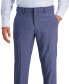 Perry Ellis Men's Slim-Fit Essentials Plaid Dress Pants