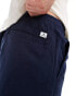 Jack & Jones linen shorts with drawstring in navy