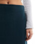 Monki mini skirt in dark green