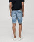 Men's Denim Bermuda Shorts