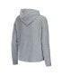 Женская пижама WEAR by Erin Andrews Womens Heathered Gray Washington Commanders Pullover Hoodie and Pants Lounge Set