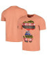 Men's and Women's Coral Peanuts Mixtape T-shirt