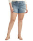 Plus Size Suki High-Rise Curvy-Fit Shorts