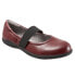 Softwalk High Point S1466-611 Womens Red Leather Mary Jane Flats Shoes