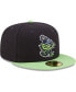 Men's Navy Hillsboro Hops Authentic Collection 59FIFTY Fitted Hat