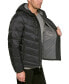 Men's Chevron Quilted Hooded Puffer Jacket, Created for Macy's