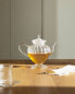 Borosilicate glass teapot