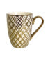 Matrix 6-Pc. Gold-Silver Tone Mugs