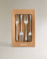 Pack of classic brunch forks (pack of 4)