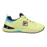 Fila Speedserve Energized Tennis Mens Yellow Sneakers Athletic Shoes 1TM01778-3