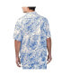 Men's Royal Los Angeles Dodgers Monstera Print Party Button-Up Shirt