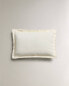 Linen cushion cover