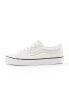 Vans SK8-Low trainers in grey and white