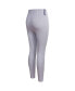 Women's Heather Gray Jackson State Tigers Classic 3-Hit Jersey Leggings