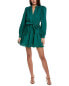 Marie Oliver Nella Mini Dress Women's Green L