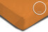 Spannbettlaken Jersey orange 140x200 cm