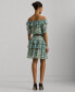 Women's Ruffled Tiered Fit & Flare Dress