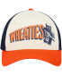 Men's Navy, Cream Wheaties Sinclair Snapback Hat