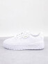 Puma Cali Dream chunky trainers in triple white