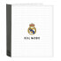 SAFTA Real Madrid First Kit 24/25 4 Rings Binder Of 35 mm folio cardboard