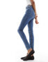 ASOS DESIGN Tall ultimate skinny jeans in mid blue