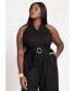 Plus Size Halter Neck Jumpsuit