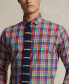 Men's Poplin Plaid Shirt