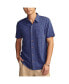 Men's Linen Short Sleeve Button Down Shirt