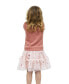 Toddler and Little Girls Good Vibes Tutu Dress