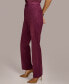 Women's Straight-Leg Faux-Suede Pants