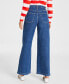 Women's High Rise Wide-Leg Jeans, Regular and Short, Created for Macy's