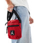 Jordan logo crossbody bag in red