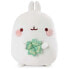 NICI Molang With Cloverleaf 30X23 cm Figural Seat Cushion