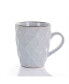 Diamond Waves Mug Set with Stand, 6 Pieces