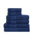 Milos Greek Key 100% Turkish Cotton 6-Pc. Bath Towel Sets