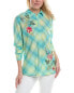 Johnny Was Adele Button Down Shirt Women's L