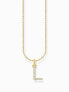 Thomas Sabo KE2251-414-14-L45V Gold-plated necklace letter L